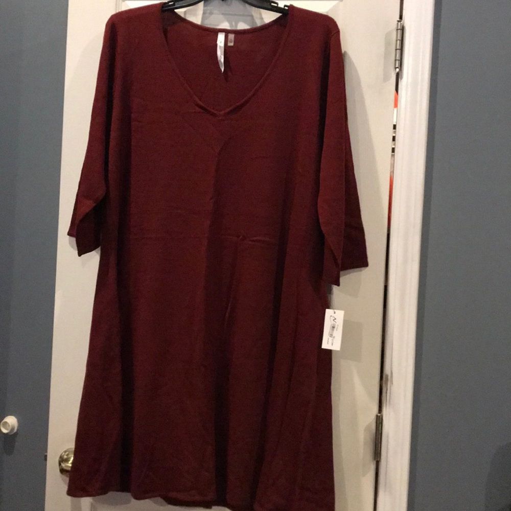 NWT: 3x sweater dress by NY Collection/Macy’s